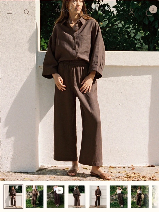 Harly Jae Pants - Harly Jae Linen Aura Pants